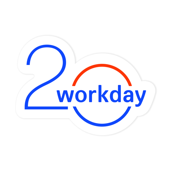 20th Birthday Sticker